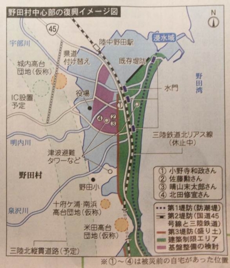 野田村復興地図