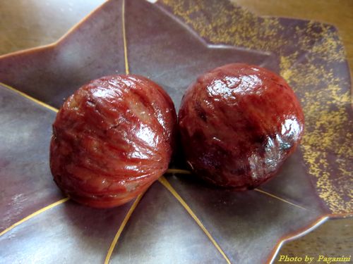 shibukawani(simmered chestnuts)