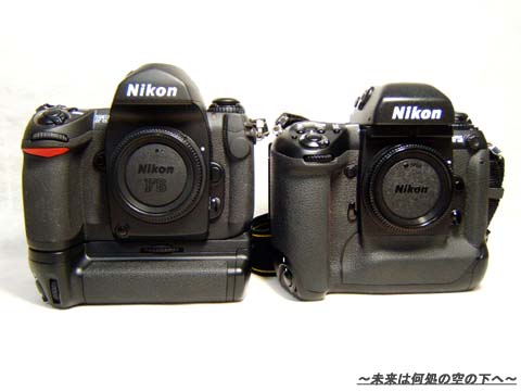 Nikon F6 と Nikon F5   ～未来は何処の空の下へ～