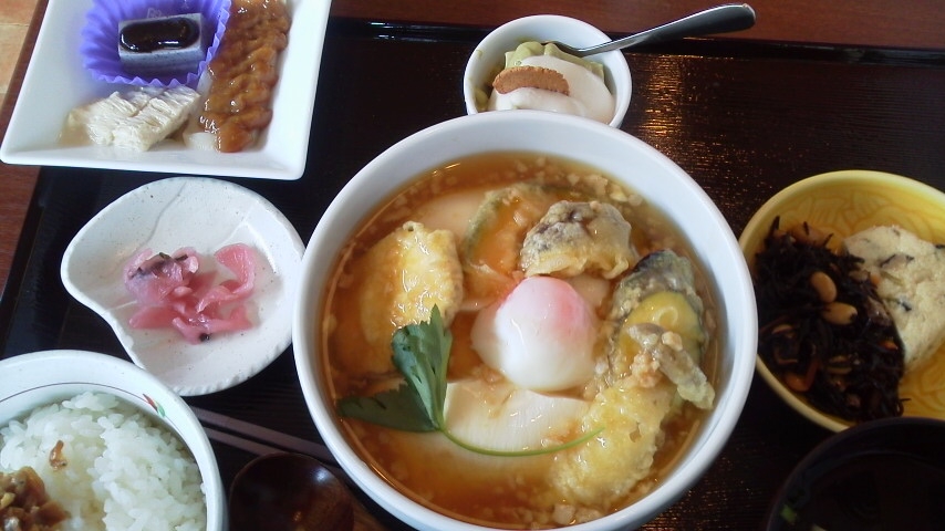 まん丸お月見 5種の天ぷら豆腐
