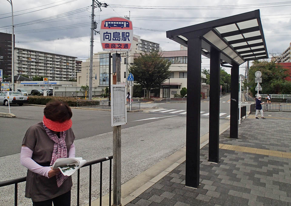 バス停「向島駅」