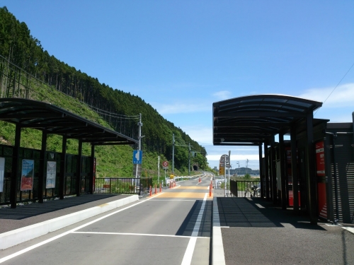 気仙沼線陸前戸倉駅BRT2