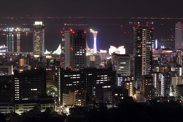 神戸の夜景　ヴィーナスブリッジ