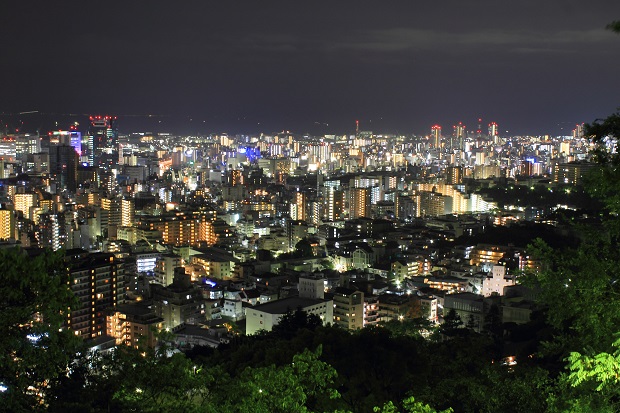 神戸の夜景　ヴィーナスブリッジ