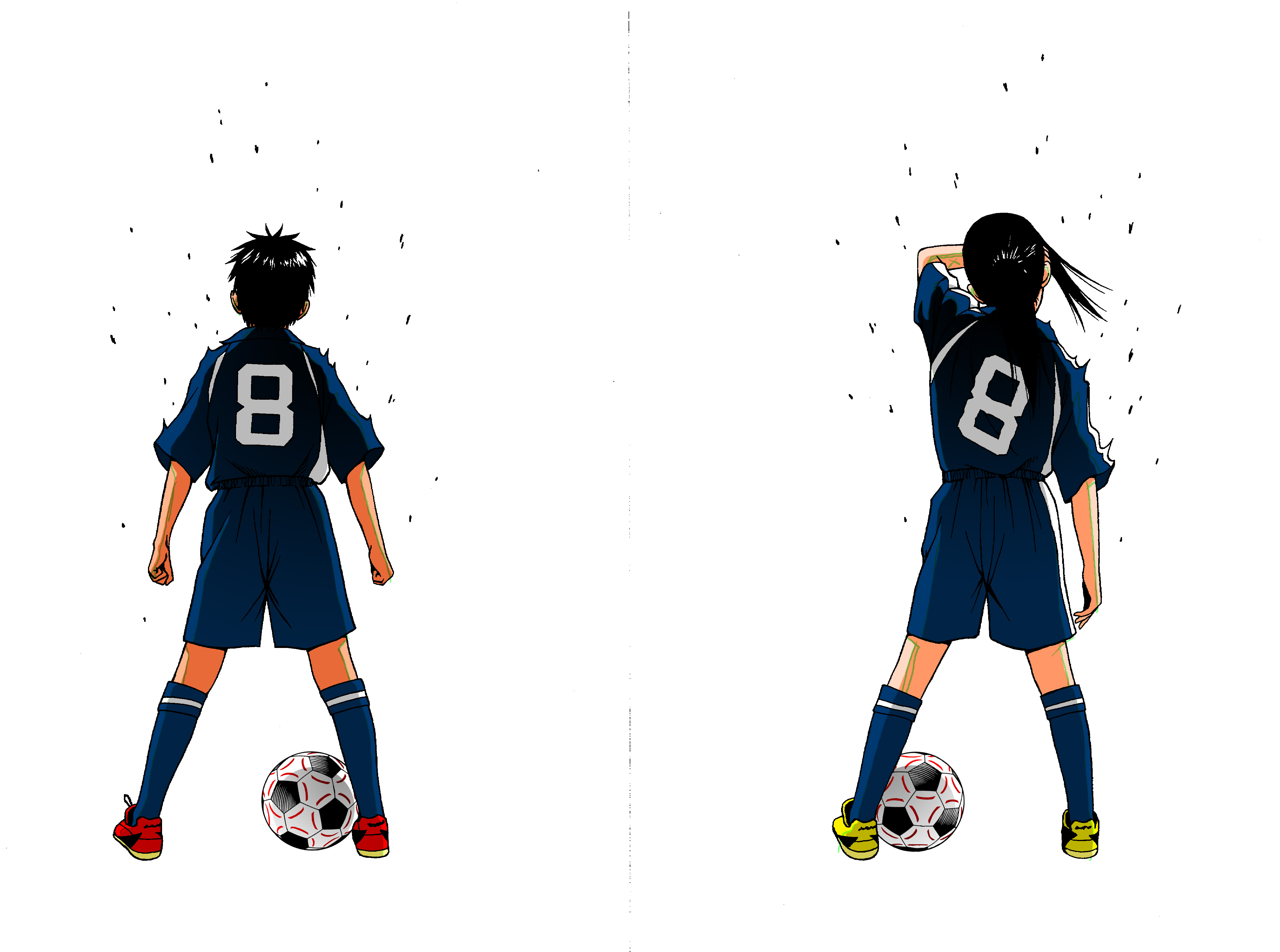 ロイヤリティフリー サッカー 女子 イラスト 無料イラスト素材 かわいいフリー素材 素材のプ