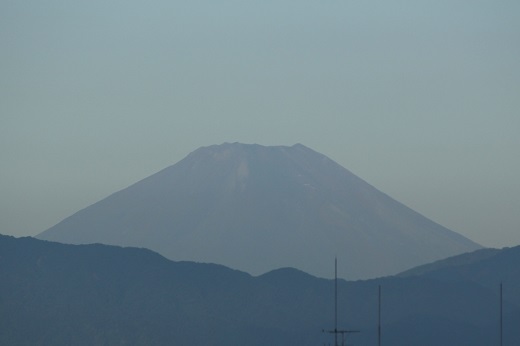 初秋の富士山