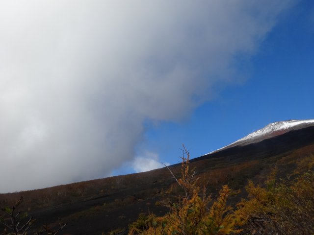 富士山　須走口　犬登山　2015-10-16 079