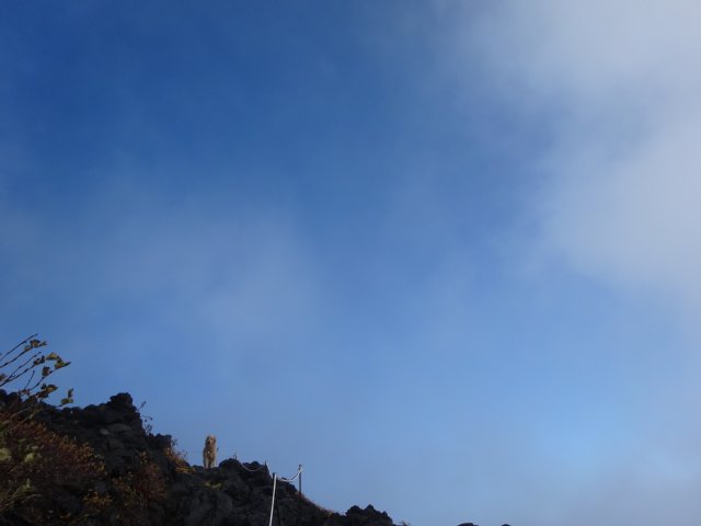 富士山　須走口　犬登山　2015-10-16 169