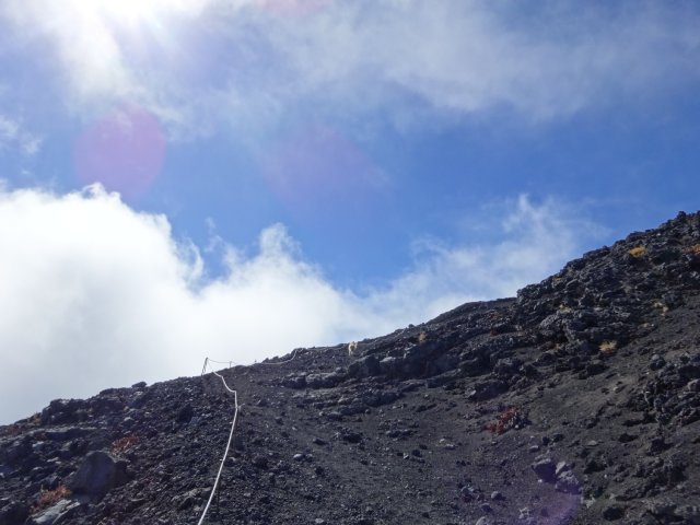 富士山　須走口　犬登山　2015-10-16 214