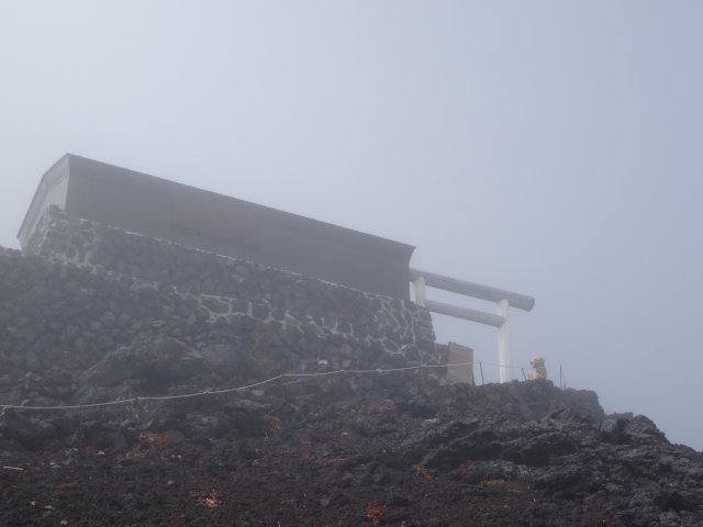 富士山　須走口　犬登山　2015-10-16 236